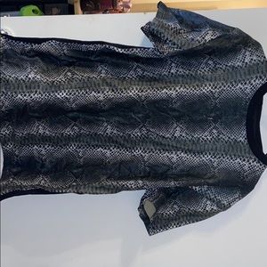 Snakeskin T shirt